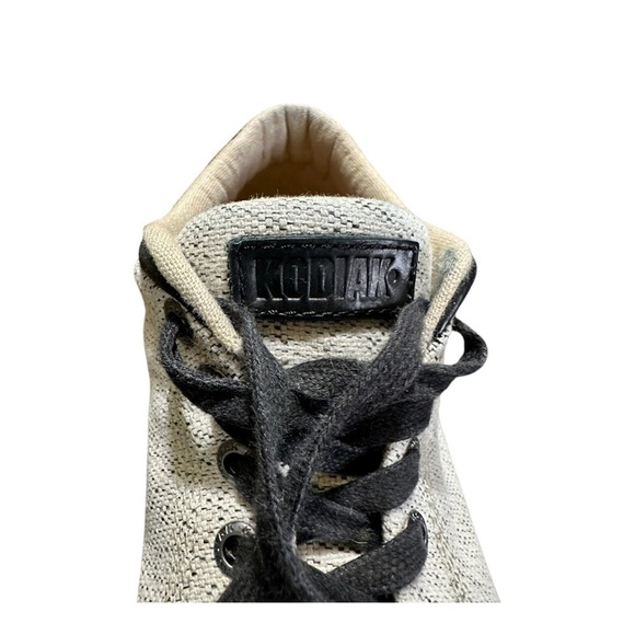 KODIAK INDRA, BLACK/CREAM WOMENS SNEAKERS. SLEEK, LOW TOP. SIZE 8 - Picture 4 of 7